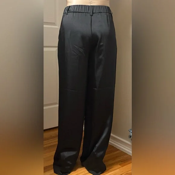 a new day Charcoal Pleated Trousers - Picture 2 of 5